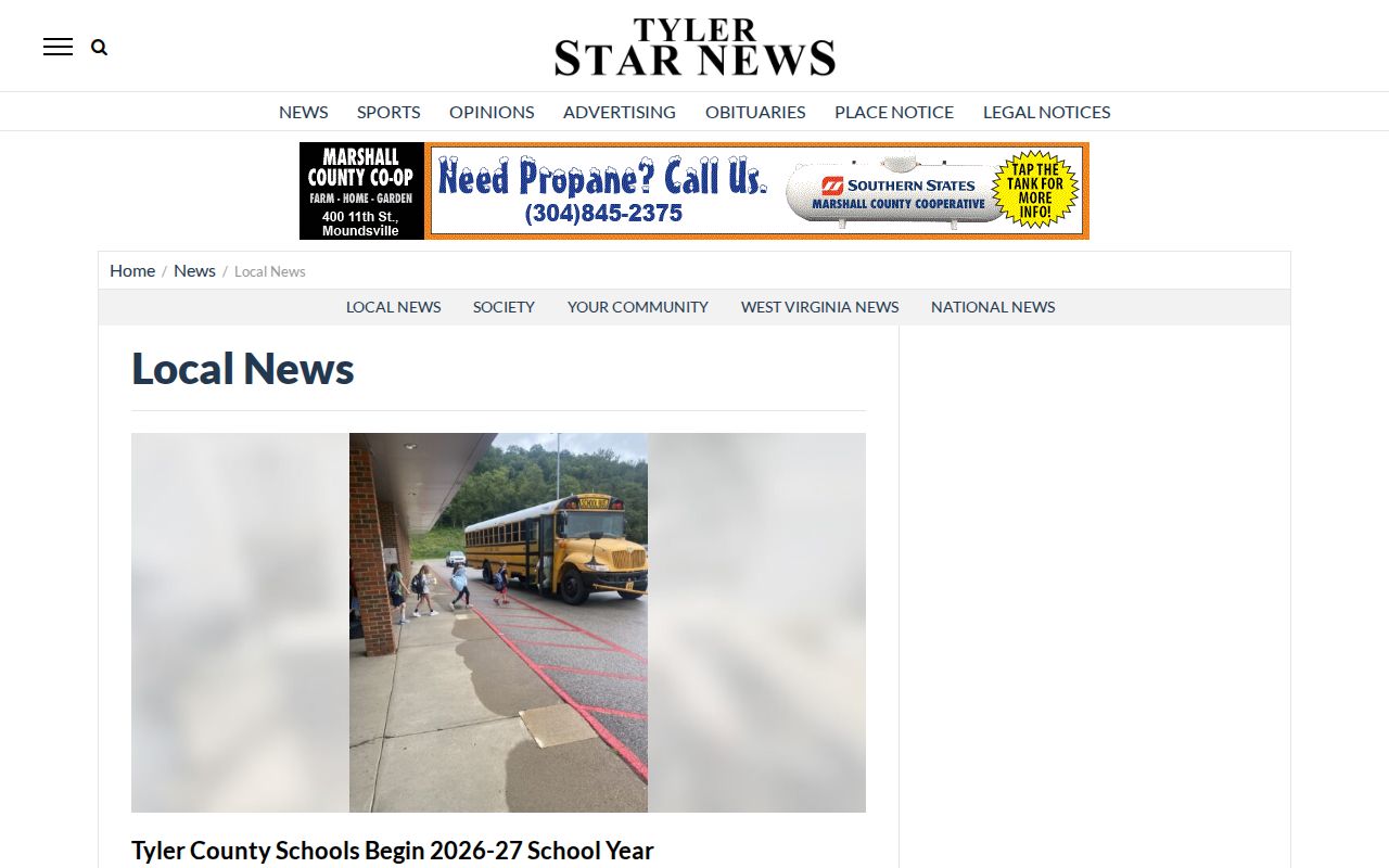 Tyler County arrest news source page